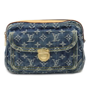 Louis Vuitton Denim Bum Bag Waist Bag Body Bag Blue